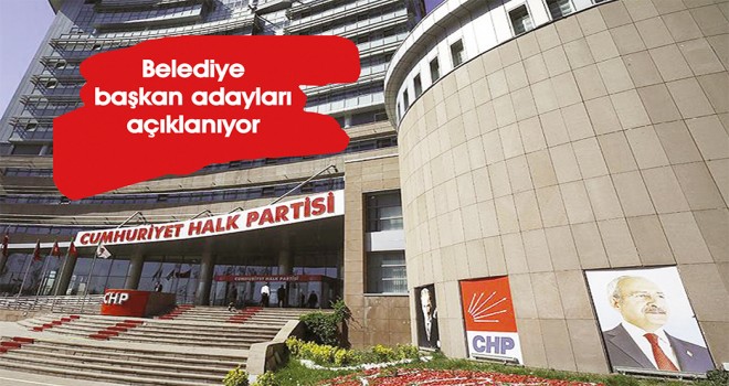 CHP yönetimin hedefi yerel seçimler