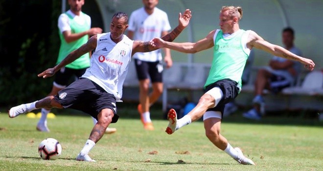 Kartal, kondisyon ve taktik çalıştı