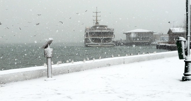 İstanbul'da kar için geri sayım başladı