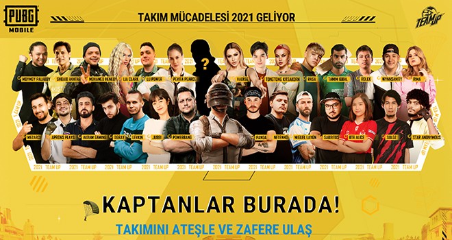 PUBG MOBILE Team Up Challenge 2021 turnuvası başlıyor