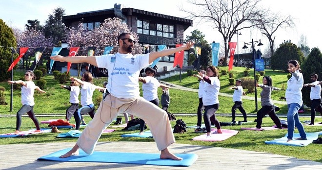 Beşiktaş'ta yoga ve meditasyon etkinliği