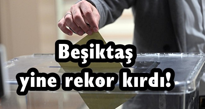 Beşiktaşta oy oranı belli oldu. Kılıçdaroğlu, yüzde 82.04, Erdoğan, yüzde 17.96