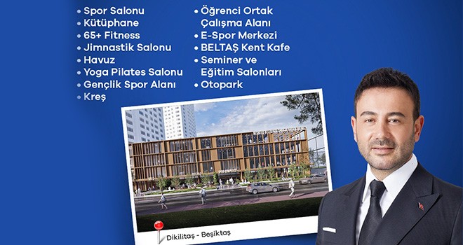 Belediye Başkanı Rıza Akpolat ilk kez açıkladı. Beşiktaş'a dev proje!