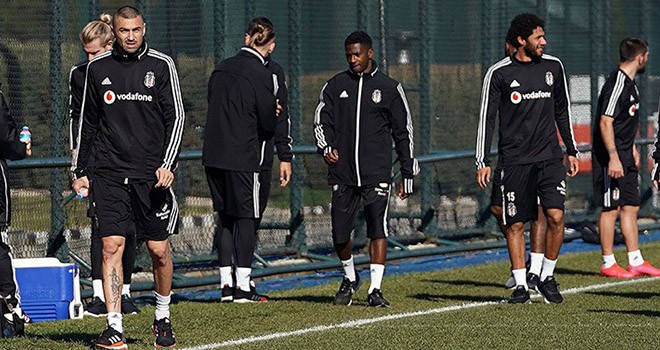 Uzun aranın ardından ilk antrenman