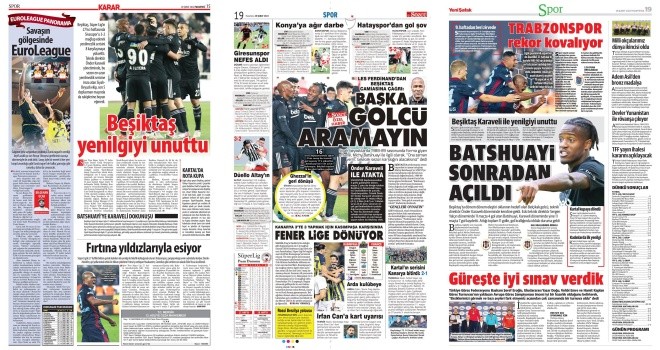 Spor manşetleri (28 Şubat 2022)