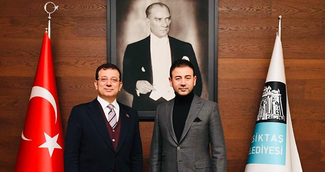 Beşiktaş'tan İmamoğlu'na kutlama!
