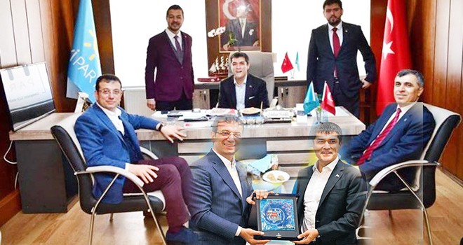 Başkan İmamoğlu'ndan parti ziyaretleri