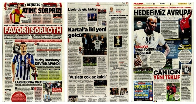 Spor manşetleri (7 Nisan 2022)