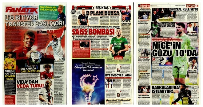 Spor manşetleri (18 Mayıs 2022)