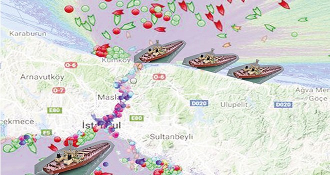 Sis yüzden Boğaz'da yüzlerce gemi bekliyor