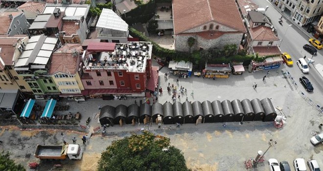 Kumpirciler Çarşısı açılışı için geri sayım başladı