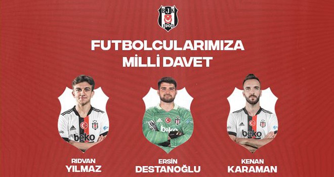 Siyah-beyazlı futbolculara Milli davet