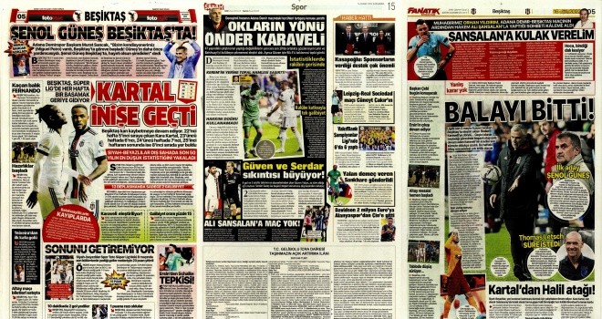 Spor Manşetleri (16 Şubat 2022)