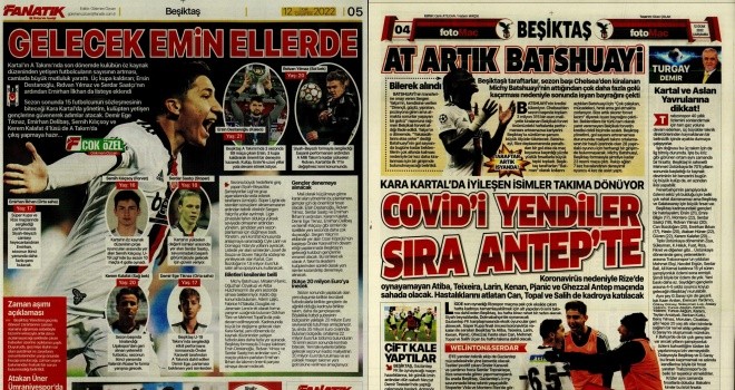 Spor Manşetleri (12 Ocak 2022)