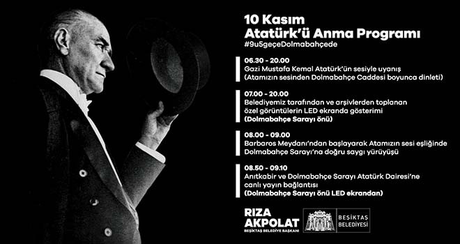 Beşiktaş Atası'nı anıyor!