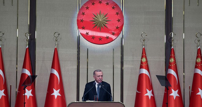 Cumhurbaşkanı Erdoğan: Sendikal haklar ve özgürlükler alanında tarihî nitelikte pek çok adım attık
