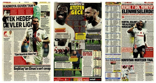 Spor manşetleri (14 Mart 2022)