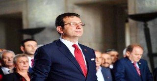 İBB Başkanı Ekrem İmamoğlu Anıtkabir'de