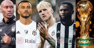 Beşiktaşlı futbolcuların Dünya Kupası heyecanı!