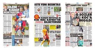 Spor manşetleri (13 Mayıs 2022)