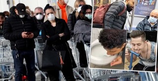 İyice sapıttılar. Virüslü yerleri yalayıp insanlara tükürüyorlar