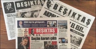 Gazete Beşiktaş'ı her ayın birinde internetten okuyabilirsiniz