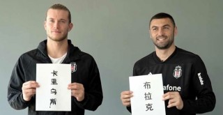 Beşiktaş, Çin'in yeni yılını kutladı