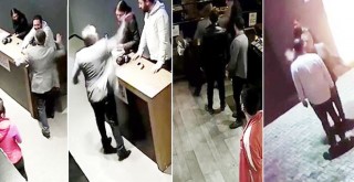 Patrondan çalışanlarına ayağa kalkmadın dayağı