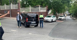 Beşiktaş'ta kırmızı ışık ihlali kazası