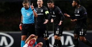 Beşiktaş - Braga maçında hakem skandalı
