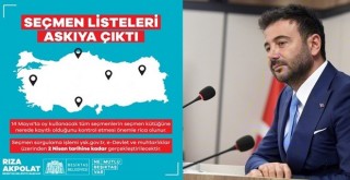 ÖZEL HABER: Oy kullanacak vatandaşlara çağrı!