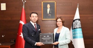 Kaftancıoğlu ile Akpolat Beşiktaş'ı turladı