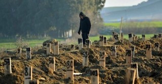 Hatay’da deprem mezarlığı!