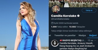 İngiliz soprano Camilla Kerslake'den Beşiktaş Medya Grup'a beğeni