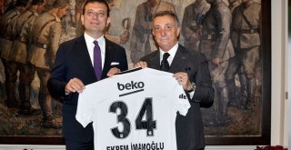 Beşiktaş Başkanı Çebi'den İBB Başkanı İmamoğlu'na ziyaret