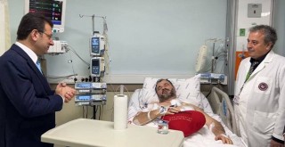 Ekrem İmamoğlu’ndan Fatih Camii imamına ziyaret