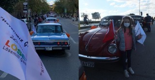 Lösemili çocuklara moral konvoyu