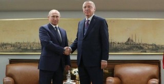 Cumhurbaşkanı Erdoğan ile Putin buluştu