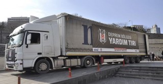 Yardım tırları deprem bölgesine gitmeye devam ediyor