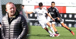 Beşiktaş A Takım ve U-19 Akademi Takımı arasında antrenman maçı