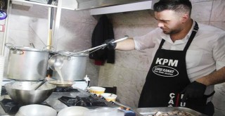 Beşiktaş'ta Drone ile çorba servisi