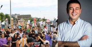 Kaykay tutkunları Beşiktaş'ta buluştu