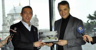 Başkanlar, Vodafone Park’ta buluştu