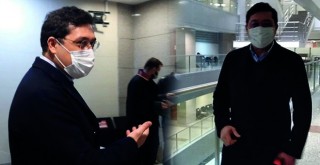 Murat Hazinedar hakim karşısında