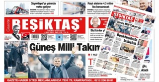 Gazete Beşiktaş Mart sayısı seçim, spor, kültür sanat haberleriyle çıktı