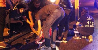 Bir anda oldu herkes oraya koştu