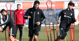 Boateng takım ile ilk antrenmanında