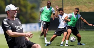 Beşiktaş kondisyon ve taktik çalıştı
