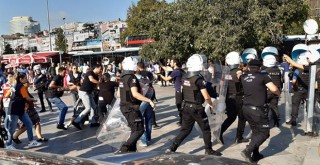 Beşiktaş'taki eylemde 23 gözaltı