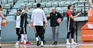 Potanın Kartalları maça hazırlanıyor